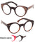 Ombre Cat Eye Clear Lens Wholesale Bulk Glasses