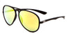 Plastic Color Mirror Aviator Wholesale Bulk Sunglasses