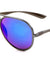 Plastic Color Mirror Aviator Wholesale Bulk Sunglasses