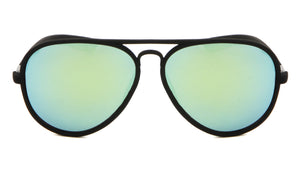 Plastic Color Mirror Aviator Wholesale Bulk Sunglasses
