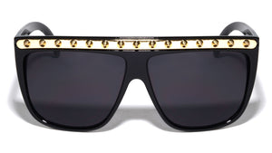 Flat Top Spike Brow Wholesale Bulk Sunglasses