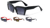 Angled Semi-Rimless Wholesale Sunglasses