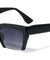 Angled Semi-Rimless Wholesale Sunglasses
