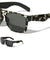 Camouflage Soft Rubber Coating Classic Square Wholesale Sunglasses