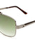 PEACE Aviators Metal Sunglasses