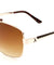 PEACE Aviators Metal Sunglasses