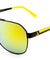 PEACE Aviators Revo Color Block Color Mirror Sunglasses