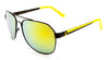 PEACE Aviators Revo Color Block Color Mirror Sunglasses