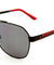 PEACE Aviators Revo Color Block Color Mirror Sunglasses