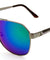 PEACE Aviators Revo Color Block Color Mirror Sunglasses