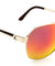 PEACE Aviators Revo Color Block Color Mirror Sunglasses