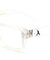 PEACE Rectangle Clear Lens Wholesale Fashion Eyewear