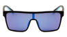 Flat Top One Piece Shield Classic Sunglasses Wholesale