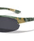 Polarized Camouflage Semi Rimless Sports Wholesale Sunglasses