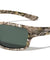 Polarized Camouflage Thick Frame Rectangle Sports Wholesale Sunglasses