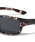 Polarized Camouflage Thick Frame Rectangle Sports Wholesale Sunglasses