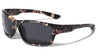 Polarized Camouflage Thick Frame Rectangle Sports Wholesale Sunglasses