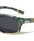 Polarized Camouflage Grip Temple Square Sports Wholesale Sunglasses