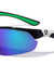 KHAN Sport Semi-Rimless Polarized Color Mirror