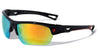 KHAN Wholesale Polarized Semi-Rimless Looped Tips Sports Sunglasses