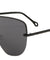 Polarized Rimless Solid One Piece Lens Bulk Sunglasses