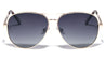 Polarized Classic Flat Temple Round Aviators Wholesale Sunglasses