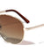 Polarized Classic Flat Temple Round Aviators Wholesale Sunglasses