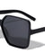 Polarized Thin Frame Oversized Squared Butterfly Wholesale Sunglasses