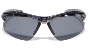 Polarized Semi Rimless Camouflage Sports Wholesale Sunglasses