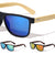 EKO Wood Polarized Color Mirror Classic Bulk Sunglasses