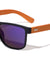 EKO Wood Polarized Color Mirror Classic Bulk Sunglasses