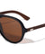 EKO Polarized Aviators Wood Sunglasses Wholesale