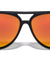 EKO Wood Aviators Polarized Color Mirror Sunglasses