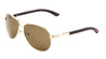 EKO Wood Aviators Polarized Wholesale Bulk Sunglasses