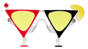Cocktail Yellow Drink Party Glasses Wholesale