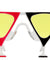 Cocktail Yellow Drink Party Glasses Wholesale