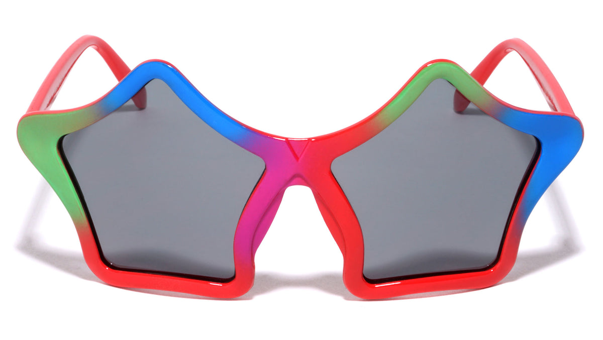 Rainbow Star Party Wholesale Sunglasses