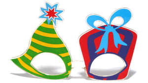 Clear Lens Christmas Gifts Party Wholesale Glasses