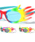 Party Hands Rainbow Color Sunglasses