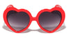 Heart Shaped Party Super Dark Sunglasses Wholesale