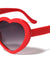 Heart Shaped Party Super Dark Sunglasses Wholesale