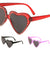 Heart Shaped Studded Wholesale Sunglasses