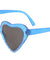 Heart Shaped Studded Wholesale Sunglasses