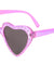 Heart Shaped Studded Wholesale Sunglasses