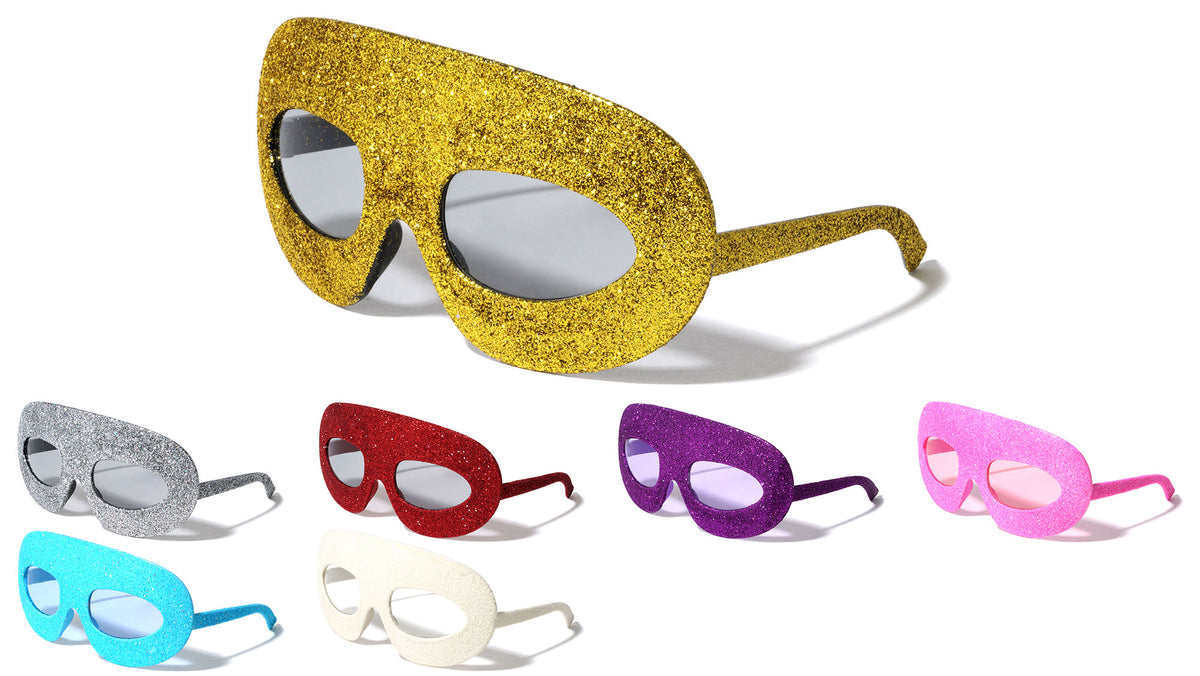 Glitter Party Mask Glasses