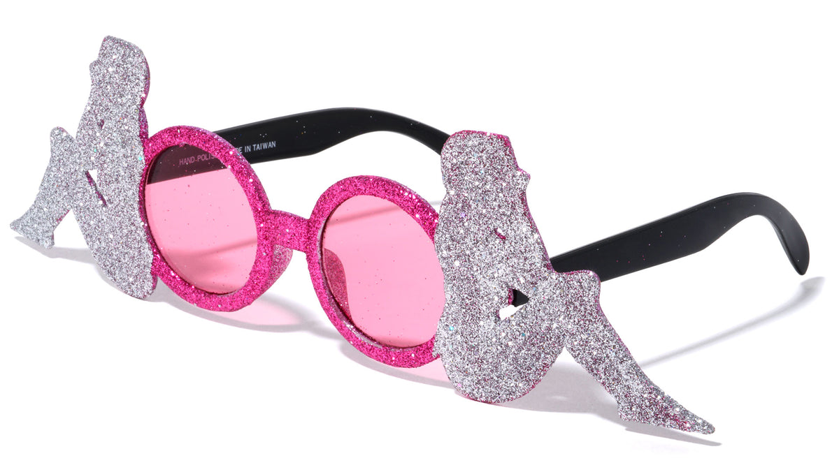 Glitter Party Women Silhouette Glasses