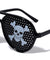 Lens Print Party Skull Poison Danger Warning Caution Pinhole Aviator Plastic Glasses