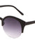 Plastic Retro Semi-Rimless Sunglasses