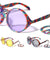 Peace Sign Multi Color Party Wholesale Sunglasses