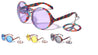 Peace Sign Multi Color Party Wholesale Sunglasses